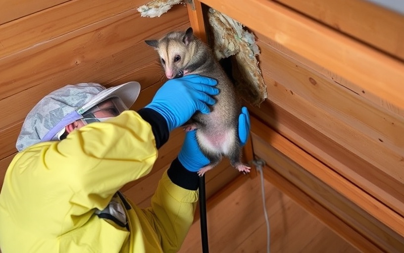 Roof & Ceiling Possum Removal in Pootilla